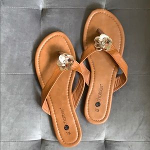 Brown sandals
